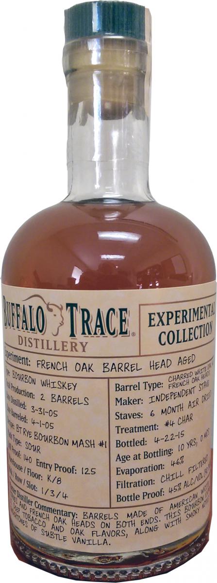 Buffalo Trace Experimental Collection French Oak 45% 350ml