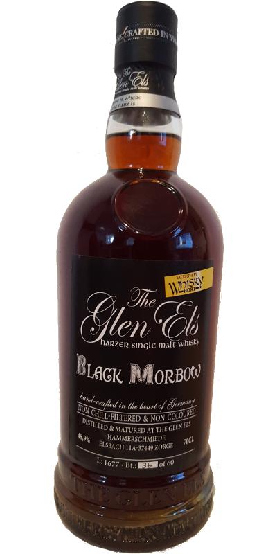 Glen Els Black Morbow Malaga + PX Cask Finish L1677 Whisky Hort Oberhausen 48.9% 700ml