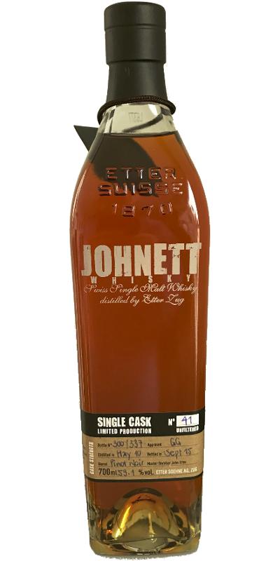 Johnett 2010 Single Cask #41 59.1% 700ml