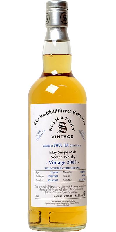 Caol Ila 2003 SV The Un-Chillfiltered Collection #302466 55.4% 700ml