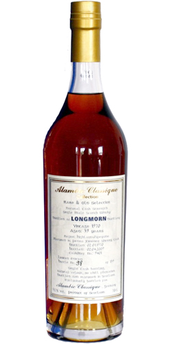 Longmorn 1970 AC Rare & Old Selection Dark Sherry Cask #9401 51.7% 700ml
