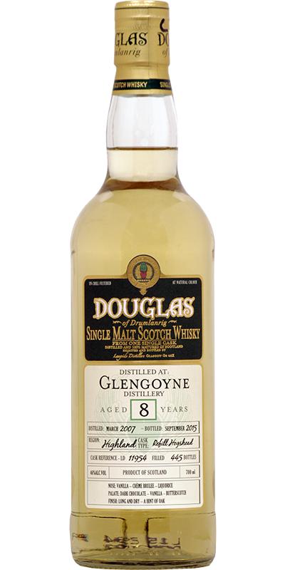 Glengoyne 2007 DoD Refill Hogshead LD 11954 46% 700ml