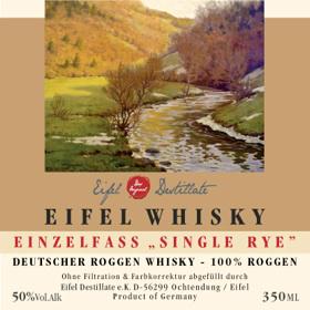 Eifel Whisky Single Rye 50% 350ml