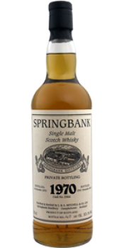 Springbank 1970