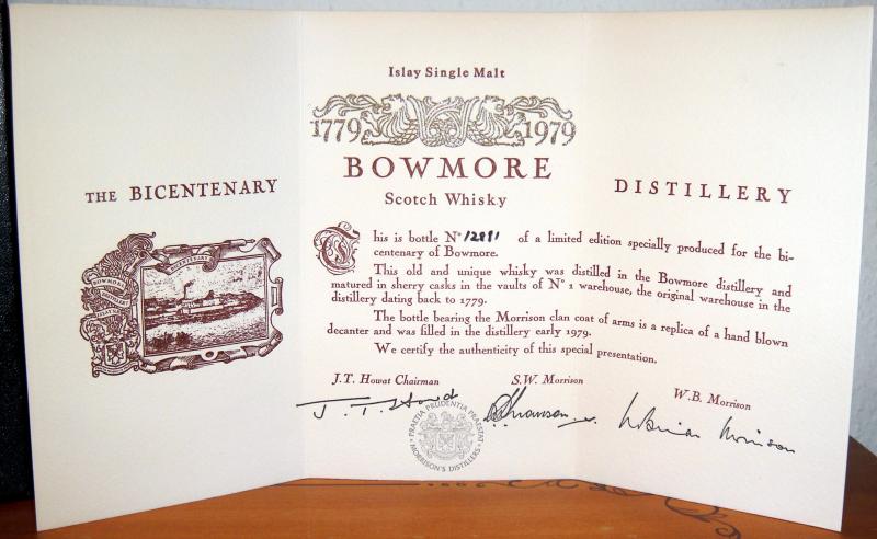 Bowmore Bicentenary