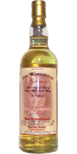 Clynelish 1997 WW8 The Warehouse Collection Bourbon 59% 700ml