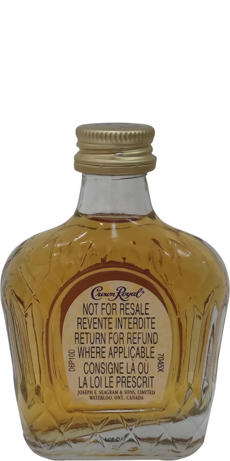 Crown Royal Canadian Whisky - Whisky Canadien - Ratings and