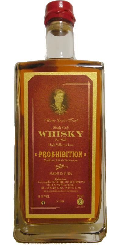 Marie Louise Tissot Prohibition