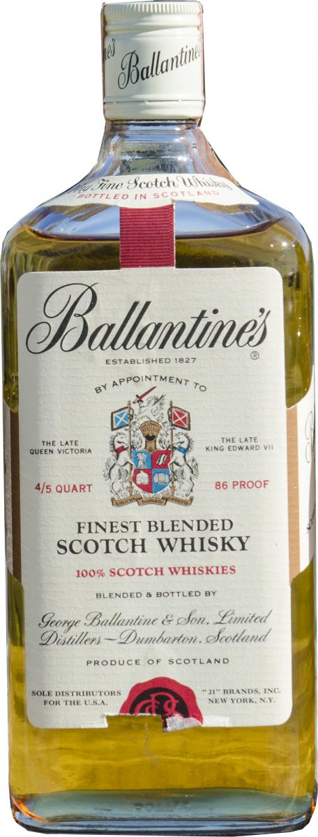 Ballantine's Finest - Simply Alcohol