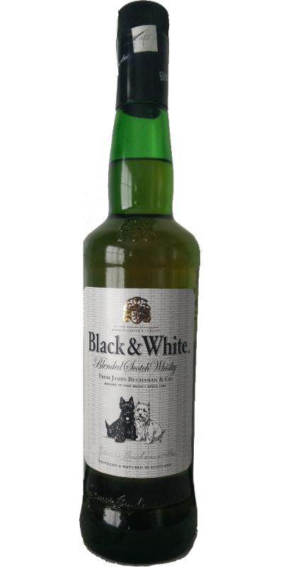 Black & White Blended Scotch Whisky 42.8% 750ml