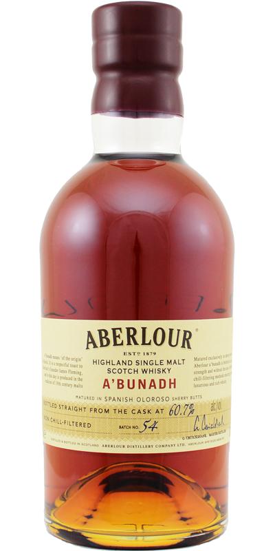 Aberlour A'bunadh batch #54