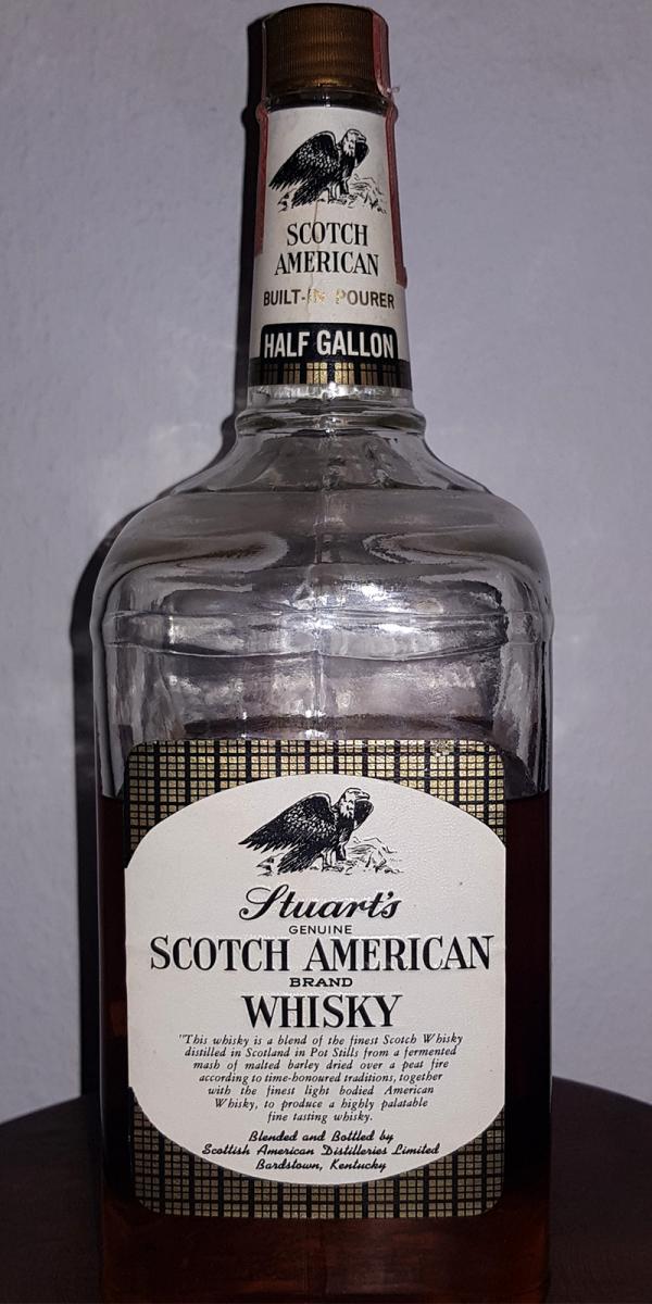 Stuart's 3yo Scotch American Brand Whisky Oak Casks 43% 1893ml