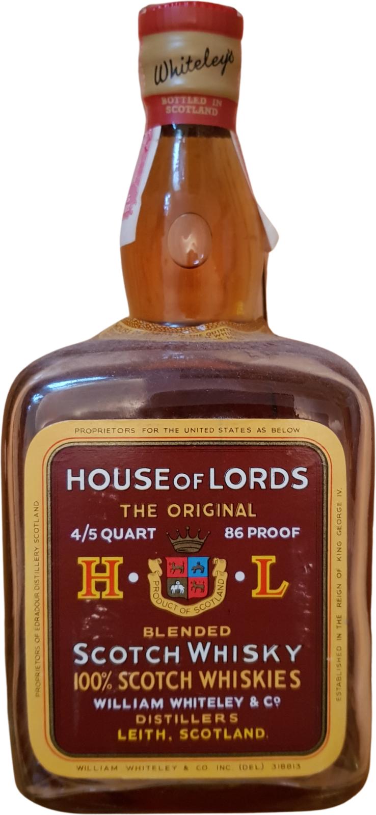 HOUSE OF LORDS シングルモルトウイスキー - 飲料/酒