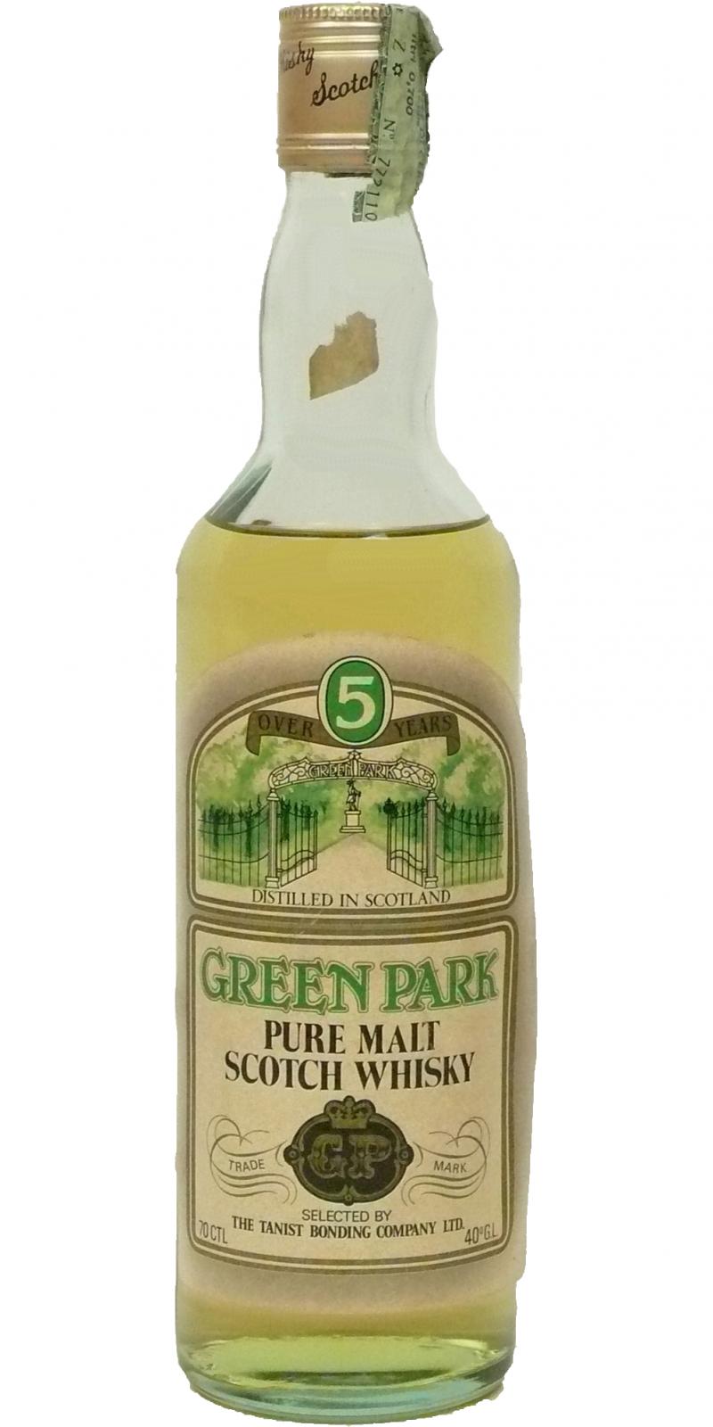 Green Park 5yo Pure Malt Scotch Whisky 40% 700ml