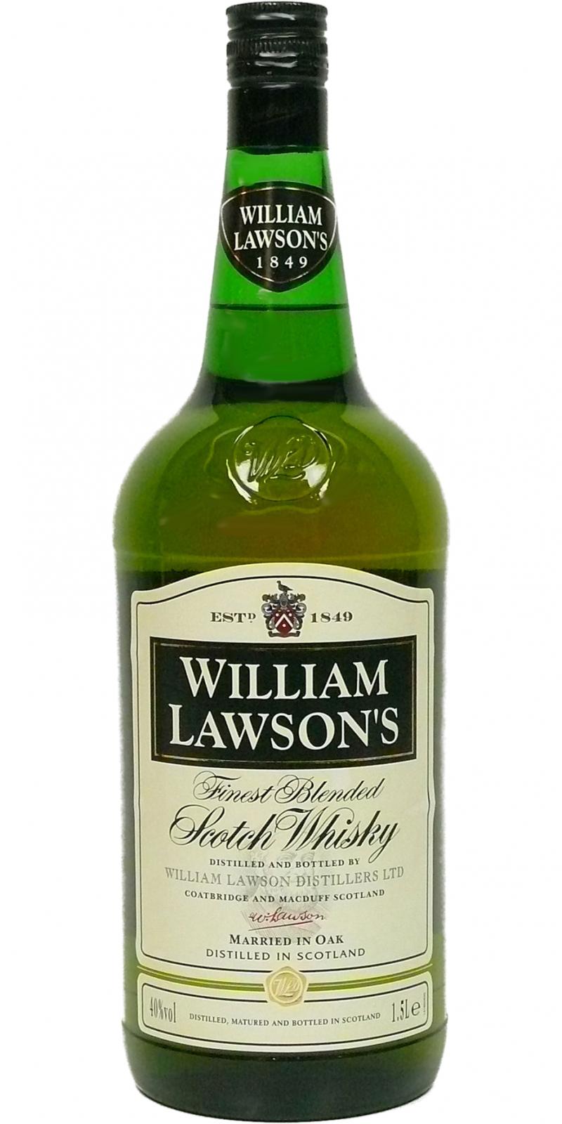 William Lawson's Finest Blended Scotch Whisky 40% 1500ml