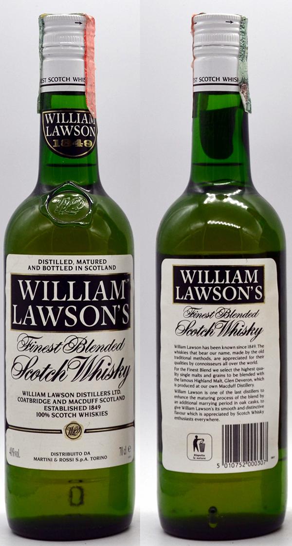 William Lawson S Finest Blended Scotch Whisky Ratings And Reviews Whiskybase