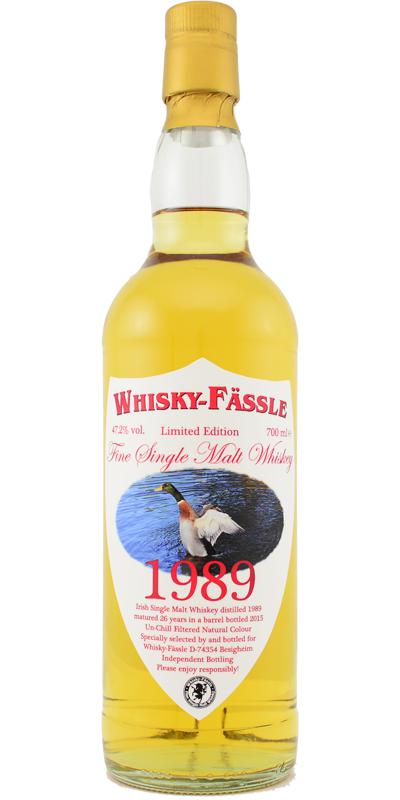 Irish Single Malt Whiskey 1989 W-F