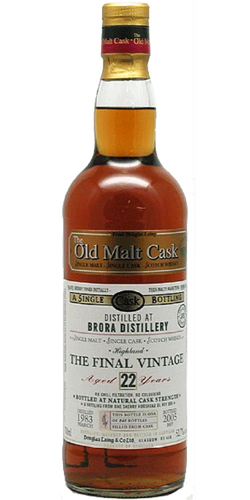 Brora 1983 DL Old Malt Cask The Final Vintage 50% 700ml