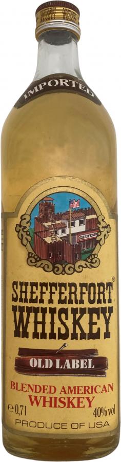 Sheffer Fort Blended American Whisky Old Label 40% 700ml