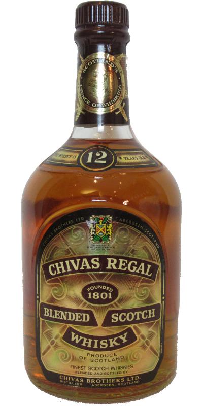 - 12-year-old Chivas Value and Whiskystats Regal - information price
