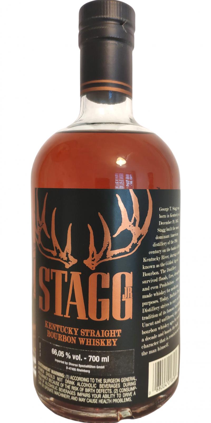 Stagg Jr. Kentucky Straight Bourbon Whisky 66.05% 700ml