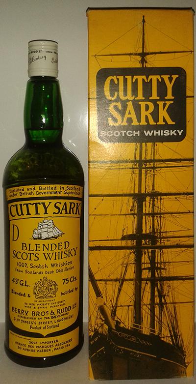 Cutty Sark Blended Scots Whisky Ratings And Reviews Whiskybase