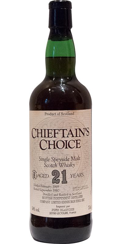 Chieftain's Choice 1969 TSID Single Highland Malt 50% 750ml