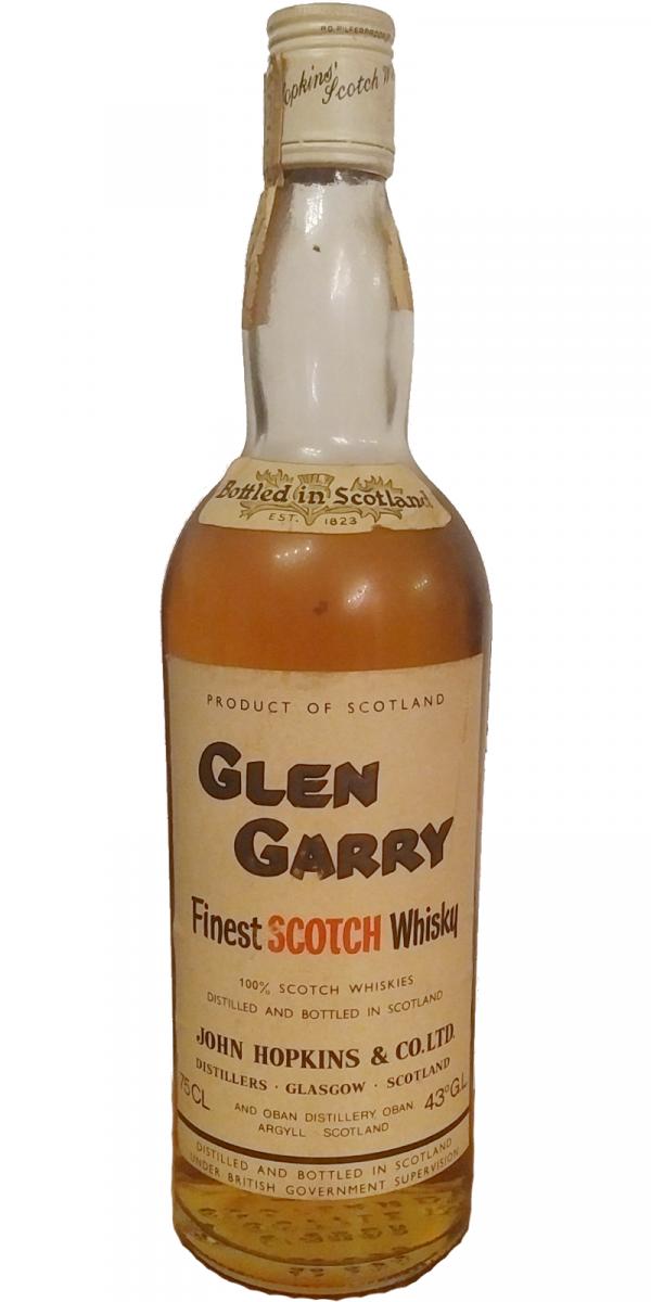 Glen Garry Finest Scotch Whisky Oak Casks 43% 750ml