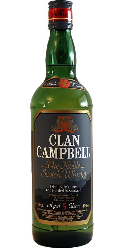 Clan Campbell 5-letni / Tin Box / 40% / 0,7l