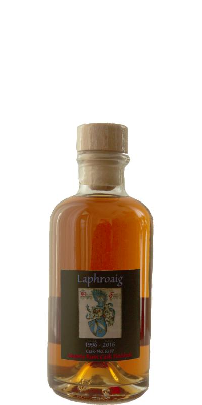Laphroaig 1996 RF Wappen Futterer Guyana Rum Finish 54.5% 200ml
