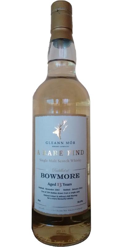 Bowmore 2002 GlMo A Rare Find 52.3% 700ml