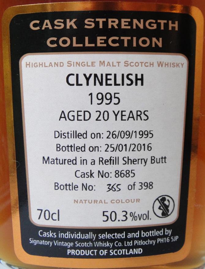 Clynelish 1995 SV