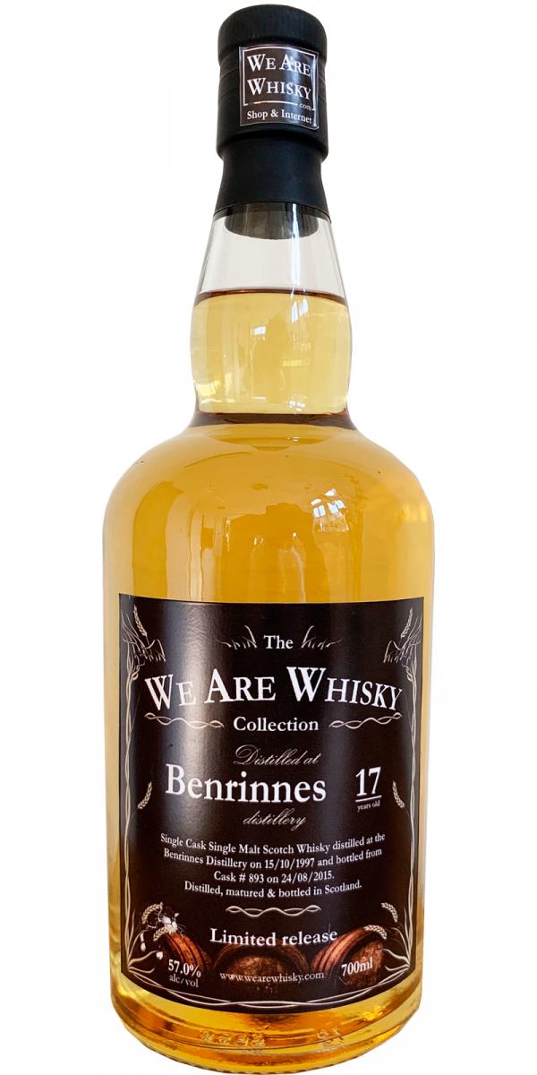 Benrinnes 1997 WAW Bourbon Barrel 893 57% 700ml