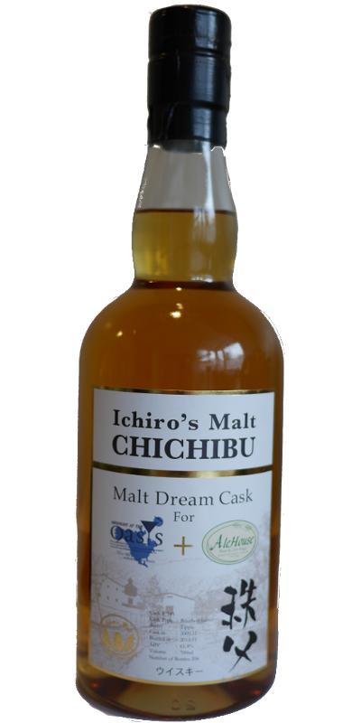 Chichibu 2010 Malt Dream Cask #545 Oasis + alehouse 61% 700ml