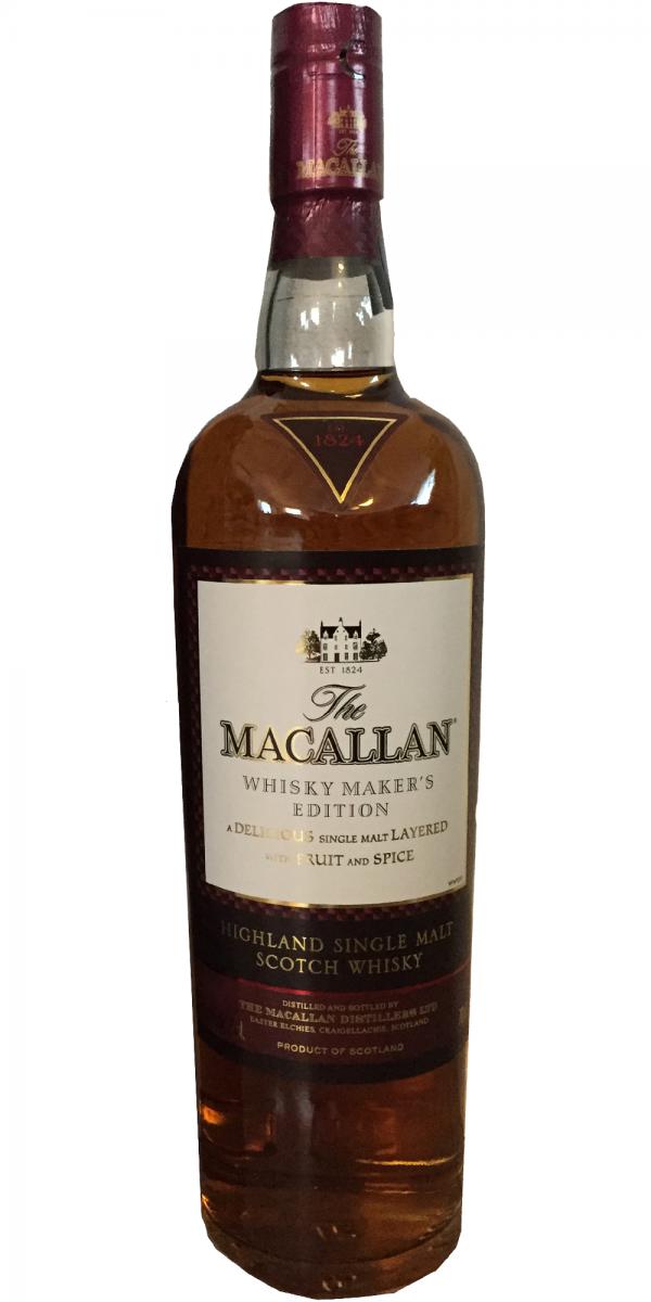 Macallan Whisky Maker S Edition The Spiritual Home Ratings And Reviews Whiskybase