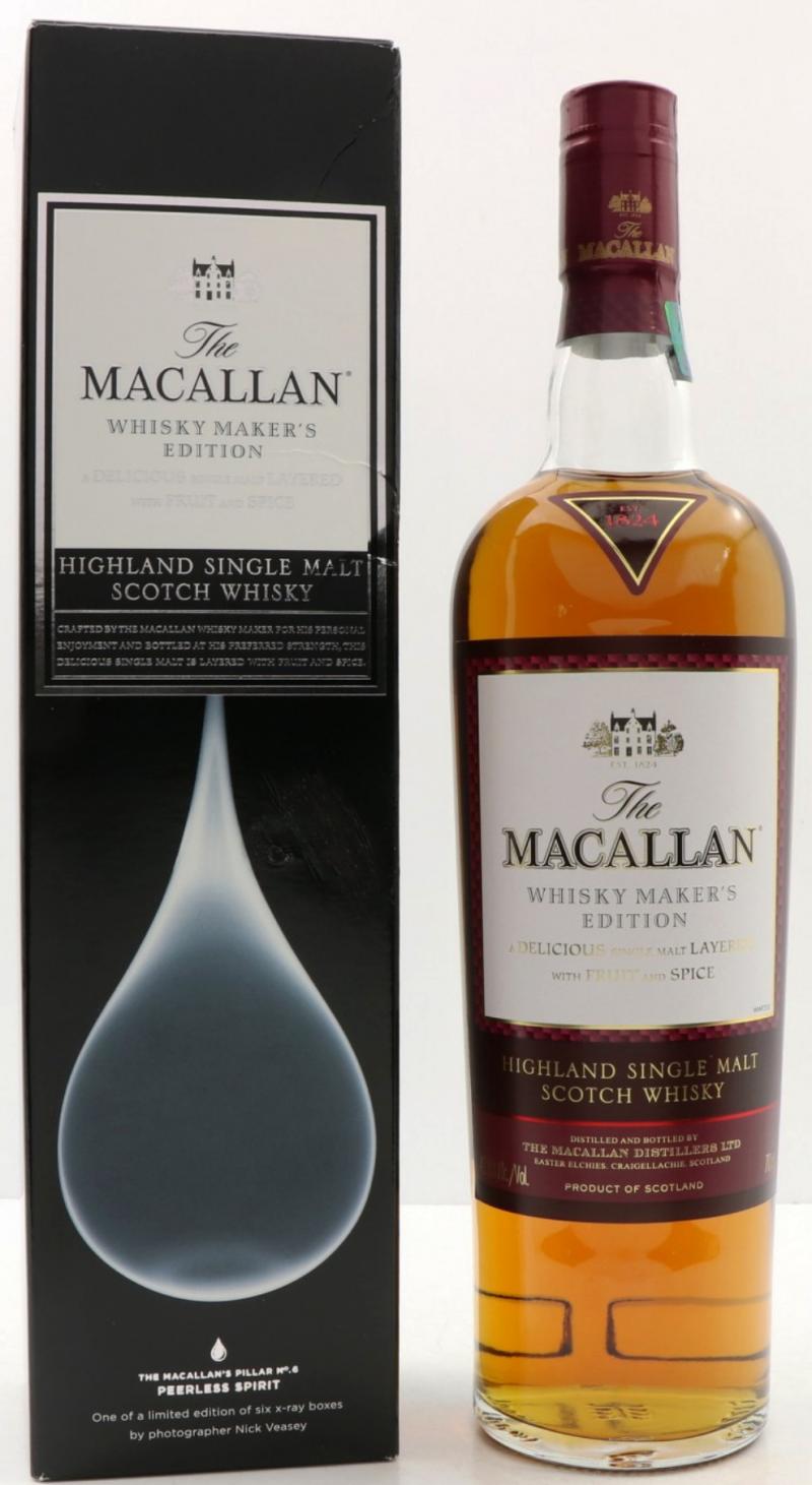Macallan Whisky Maker S Edition Peerless Spirit Ratings And Reviews Whiskybase