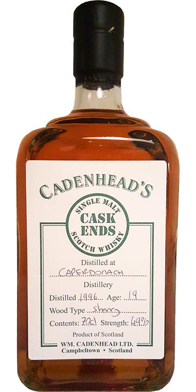 Caperdonich 1996 CA Cask Ends Sherry Butt 13/452-1 49% 700ml