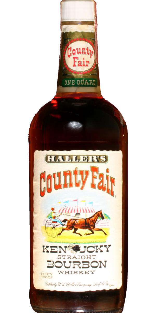 Haller's County Fair Kentucky Straight Bourbon Vintage 760mL