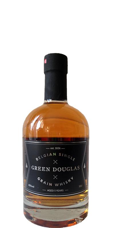 Green Douglas 5yo Belgian Single Grain Whisky Bourbon Casks ALDI Belgium 40% 500ml