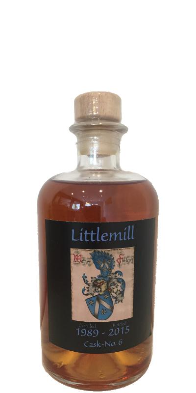 Littlemill 1989 RF Wappen Futterer #6 54% 500ml