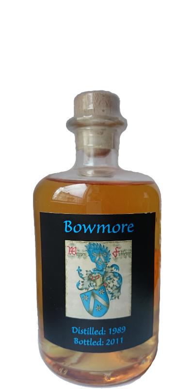 Bowmore 1989 RF Wappen Futterer 46% 500ml