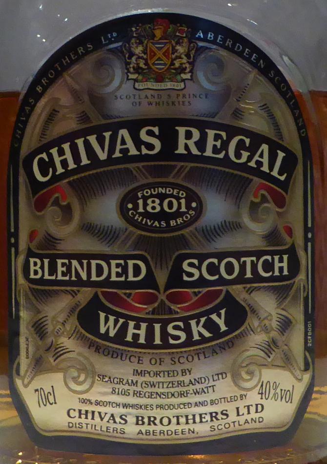 Chivas Regal 12-year-old - Ratings And Reviews - Whiskybase