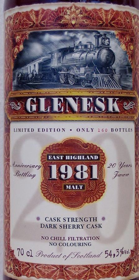Glenesk 1981 JW