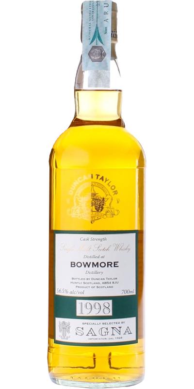 Bowmore 1998 DT The Octave Collection Sherry Octave 2152 Specially selected by Sagna 56.5% 700ml