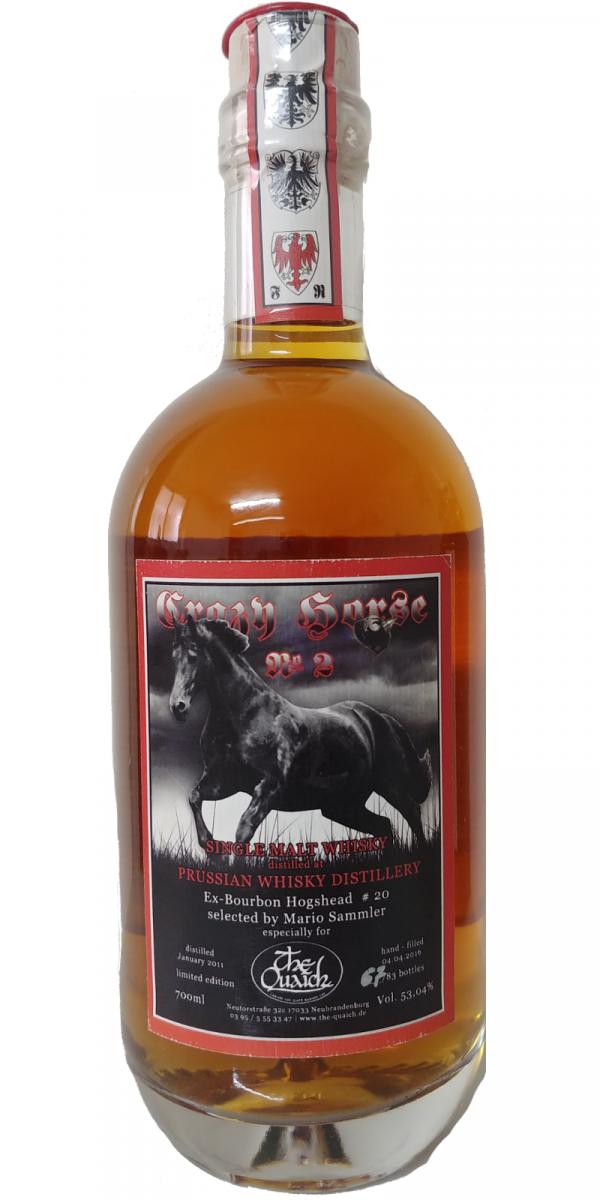 Preussischer Whisky 2011 Crazy Horse #2 Bourbon Hogshead 53.04% 700ml