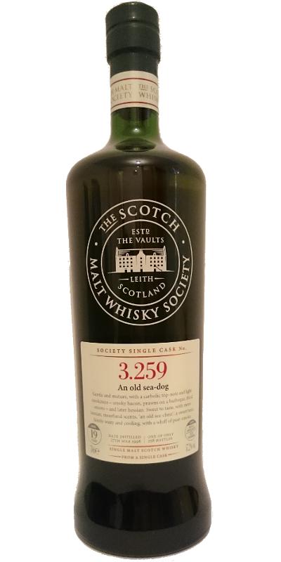 Bowmore 1996 SMWS 3.259 - Ratings and reviews - Whiskybase