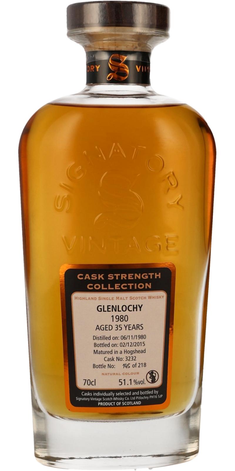 Glenlochy 1980 SV - Ratings and reviews - Whiskybase