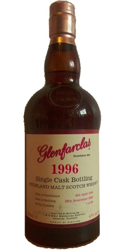 Glenfarclas 1996 Single Cask Bottling 43% 700ml