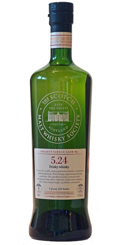 Auchentoshan 1999 SMWS 5.24 Frisky whisky Refill Barrel 5.24 57.7% 700ml