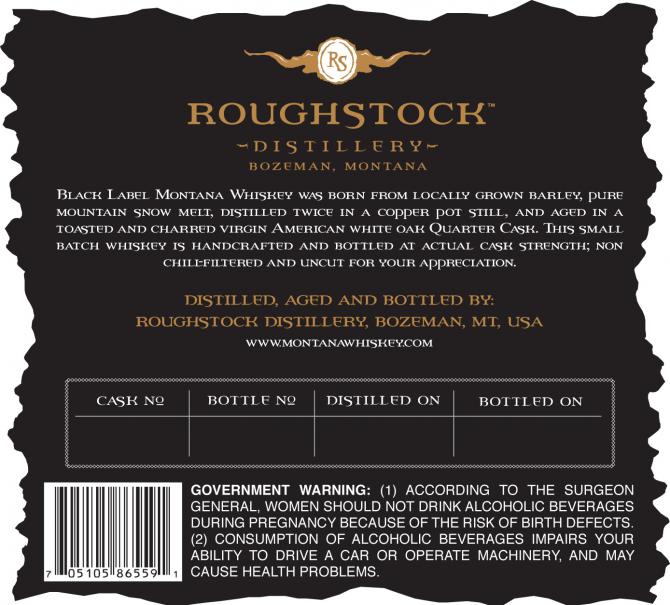 RoughStock Montana Whiskey